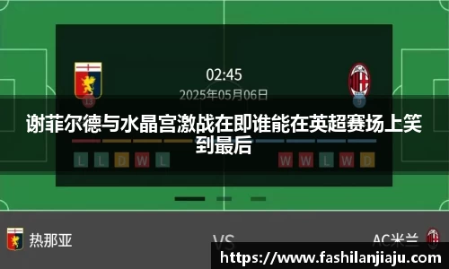 谢菲尔德与水晶宫激战在即谁能在英超赛场上笑到最后