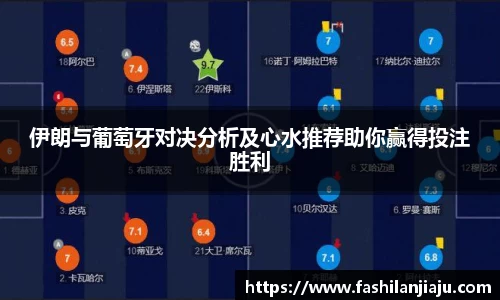 伊朗与葡萄牙对决分析及心水推荐助你赢得投注胜利